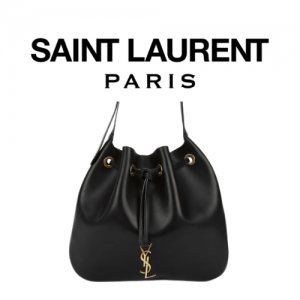 SAINT LAURENT 플랫 PARIS VII 미디엄 호보 백