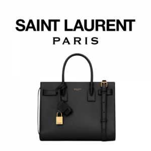 SAINT LAURENT 삭 드 주르 스무스 가죽 베이비 데일리 백