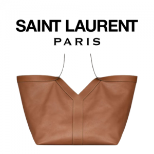 SAINT LAURENT 가죽 Y 토트백