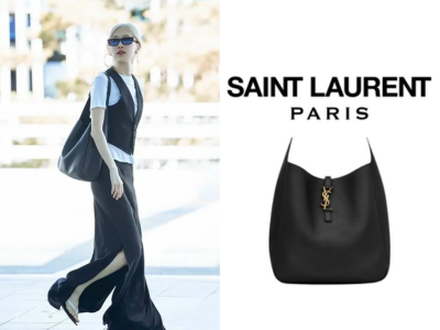 SAINT LAURENT 소프트 그레인 LE 5 A 7 라지백