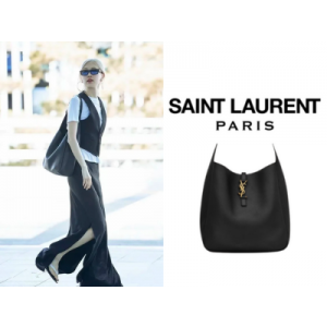 SAINT LAURENT 소프트 그레인 LE 5 A 7 라지백