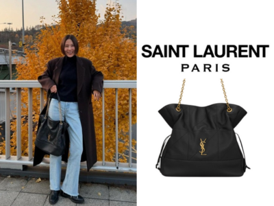 [김나영 PICK] SAINT LAURENT 램스킨 JAMIE 토트백