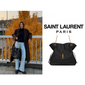 SAINT LAURENT 램스킨 JAMIE 토트백