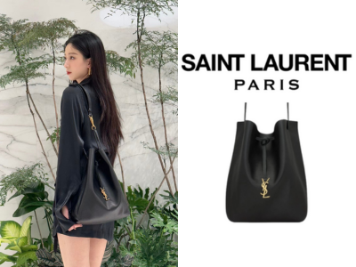 SAINT LAURENT 포숑 PARIS VII 라지 숄더 백
