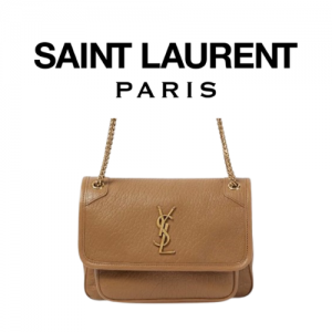 SAINT LAURENT 그레인 램스킨 NIKI 미디엄백
