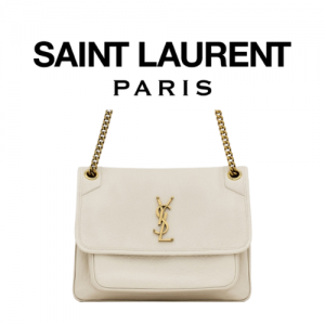 SAINT LAURENT 그레인 램스킨 NIKI 미디엄백