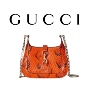 GUCCI 파이톤 가죽 미니 클러치