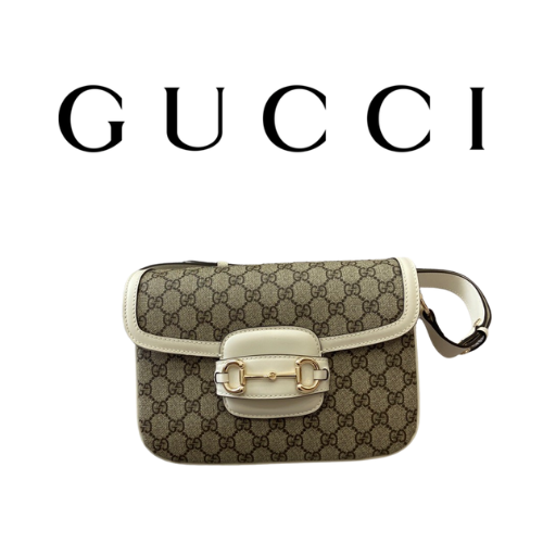 GUCCI 홀스빗 1955 미디엄 숄더백