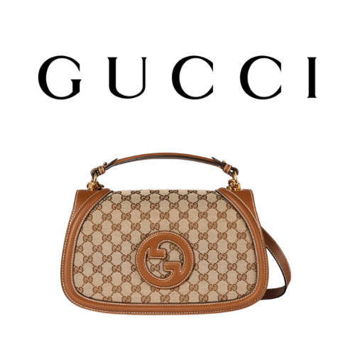 GUCCI 블론디 미디엄 탑 핸들백