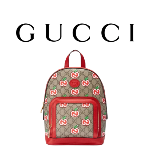 GUCCI GG 슈프림 애플 백팩