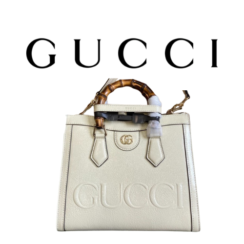 GUCCI 스몰 점보 GG 토트백