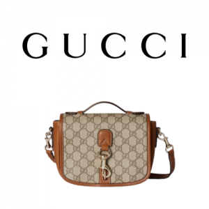 GUCCI GG 엠블럼 미니 숄더백