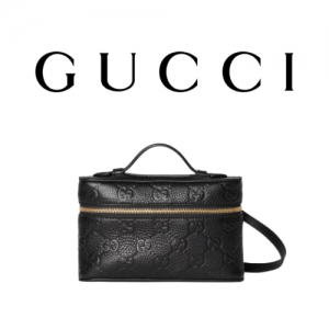GUCCI GG 엠블럼 수퍼 미니백