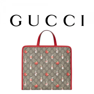 GUCCI 칠드런스 토트백_레빗&애플