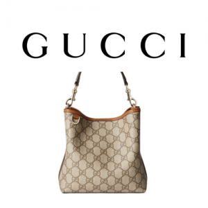 GUCCI GG 엠블럼 미니 버킷백