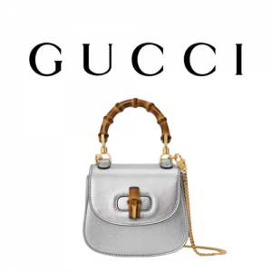 GUCCI 뱀부 1947 수퍼 미니백