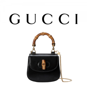GUCCI 뱀부 1947 수퍼 미니백