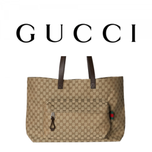 GUCCI 라지 GG 토트백