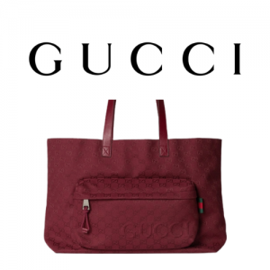 GUCCI 라지 GG 토트백