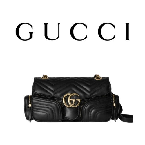 GUCCI GG 마몽 스몰 멀티 포켓백