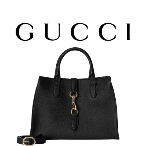GUCCI 미디엄 내추럴 후드 클로저 토트백