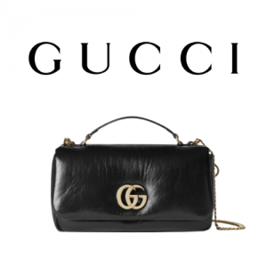 GUCCI GG 밀라노 스몰 탑 핸들백