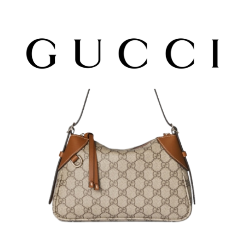 GUCCI GG 엠블럼 스몰 숄더백