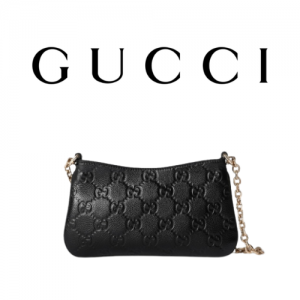 GUCCI GG 엠블럼 수퍼 미니백