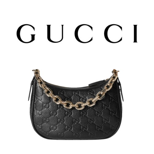 GUCCI GG 엠블럼 스몰 숄더백
