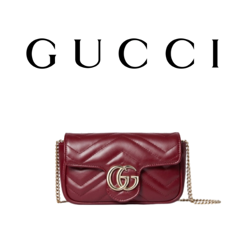 GUCCI GG 마몽 수퍼 미니백