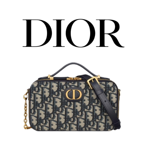 DIOR 30 Montaigne Eastwset 탑 핸들 박스백