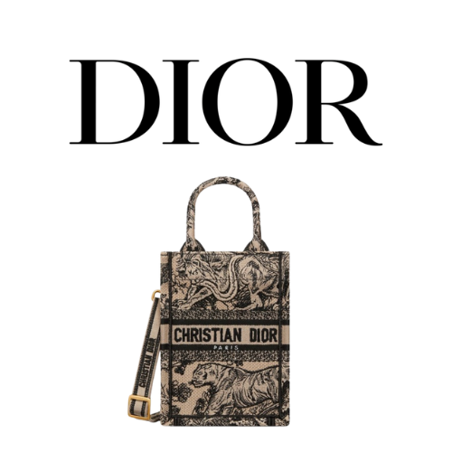 DIOR BOOK Tote 미니 핸드폰백