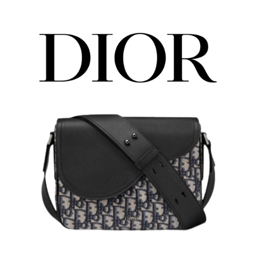 DIOR Saddle 미니 메신저백