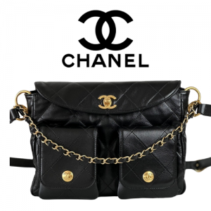 CHANEL 24p 스몰 호보 메신저 백