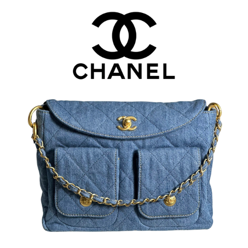 CHANEL 24p 스몰 호보 메신저 백