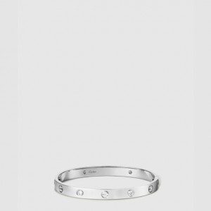 CARTIER LOVE 브레이슬릿 미디움 다이아_B6070117