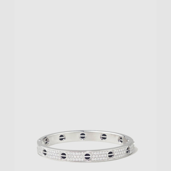 CARTIER LOVE 브레이슬릿 미디움 ALL 다이아_N6032417