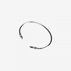 CHROME HEARTS_스키니 스파이크 커프 팔찌