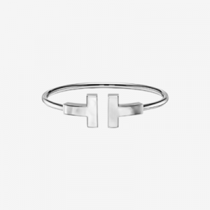 TIFFANY&CO_T 와이드 와이어 브레이슬릿 [2COLOR]