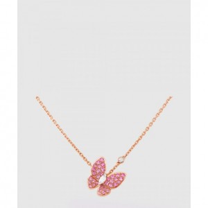 VAN CLEEF_투 버터플라이 목걸이_3M200