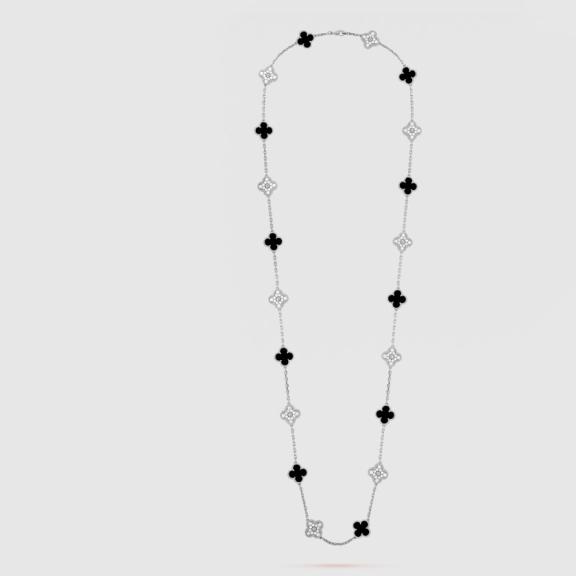 VAN CLEEF_빈티지 알함브라 목걸이_2R800