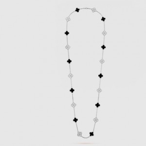 VAN CLEEF_빈티지 알함브라 목걸이_2R800