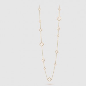 VAN CLEEF_매직 알함브라 롱 목걸이_79300