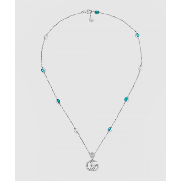 GUCCI_더블 G 자개 목걸이_527399