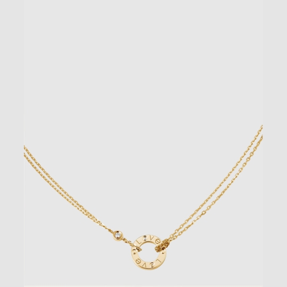 CARTIER_2 DIA 네크리스_B7219500
