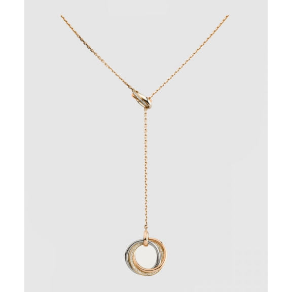 CARTIER_트리니티 네크리스_B7058500