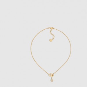 DIOR_CD NAVY 목걸이_N3118