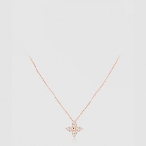 LOUIS VUITTON_다이아몬드 블라썸 롱 목걸이_Q93522