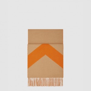 HERMES_CASAQUE CHEVRON 머플러