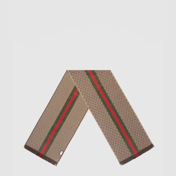 GUCCI_GG 자카드 패턴 니트 스카프_147351[2COLOR]